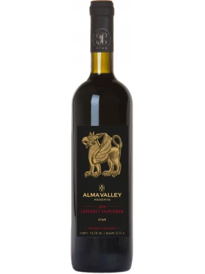 Вино Alma Valley Reserve Cabernet Sauvignon 2019, 0.75 л