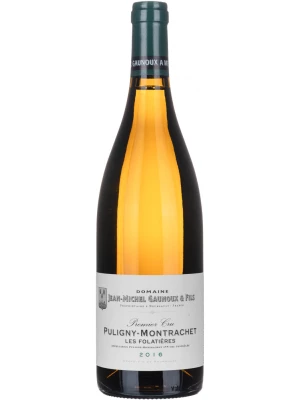 Вино Domaine Jean-Michel Gaunoux & Fils, Puligny-Montrachet Premier Cru Les Folatieres AOC 2016, 0.75 л