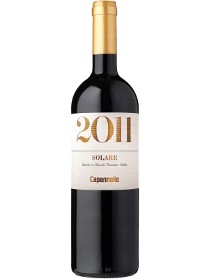 Вино Capannelle, Solare Vino da Tavola di Toscana Rosso IGT Sangiovese 2011, 0.75 л