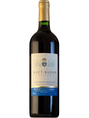 Вино Chateau Haut Badon, Saint-Emilion Grand Cru AOC 2012, 0.75 л