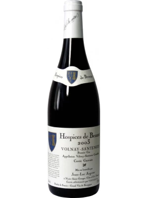 Вино Aegerter, Volnay-Santenots 1er Cru Hospices de Beaune Cuvee Gauvain 2003, 0.75 л