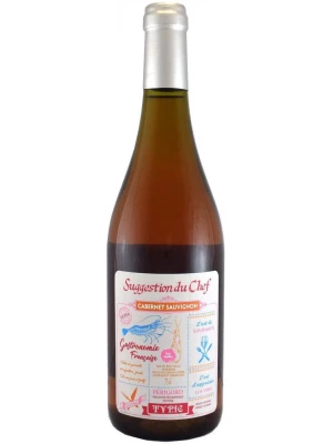 Вино Suggestion du Chef Typic Cabernet Sauvignon, Perigord IGP 2021, 0.75 л