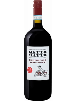 Вино Villa degli Olmi, Gatto Matto Montepulciano d'Abruzzo DOC 1.5 л