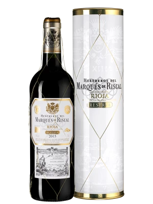 Вино Marques de Riscal Reserva, Испания Marques de Riscal 2015, 0.75 л