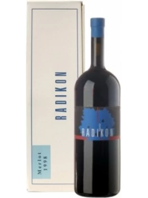 Вино Merlot Radikon, gift box 1998, 1.5 л