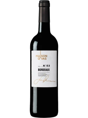 Вино Maison Givas №03, Bordeaux AOC 2020, 0.75 л