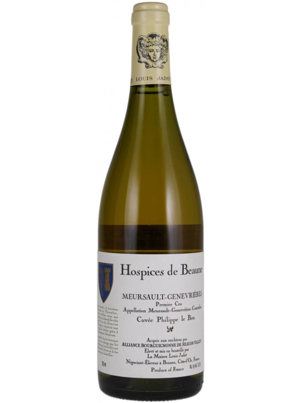 Aegerter, Meursault-Genevrieres 1er Cru AOC Hospices de Beaune Cuvee Philippe le Bon