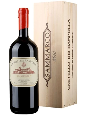Вино Sammarco, Toscana IGT, wooden box 2016, 1.5 л