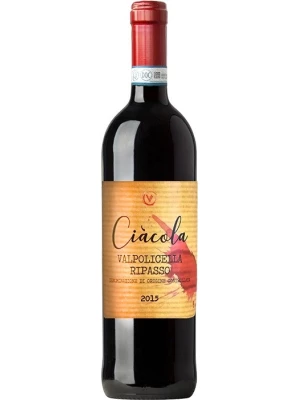 Вино Valore, Ciacola Valpolicella Ripasso DOC 2015, 0.75 л