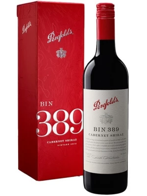 Вино Penfolds, Bin 389 Cabernet Shiraz, gift box 0.75 л