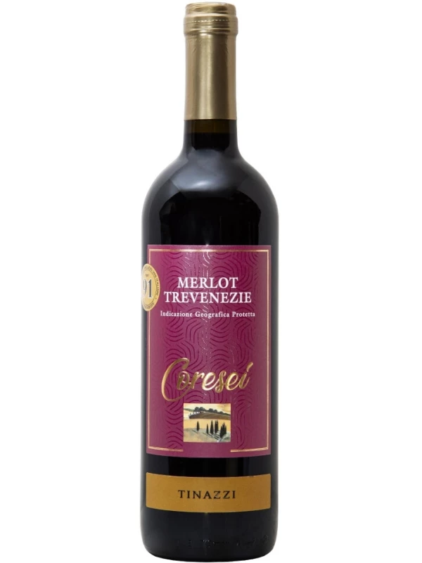 Tinazzi, Coresei Merlot, Trevenezie IGP