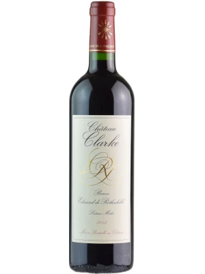 Вино Baron Edmond de Rothschild, Chateau Clarke, Listrac-Medoc AOC 2012, 0.75 л