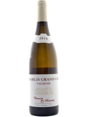 Вино Domaine des Malandes, Chablis Grand Cru Vaudesir AOC 2018, 0.75 л