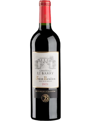 Вино Chateau Le Barry, Saint-Emilion AOP 2021, 0.75 л