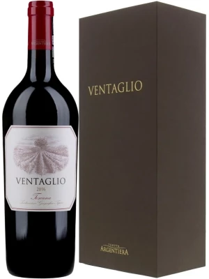 Вино Argentiera, Ventaglio, Toscana IGT, gift box 2016, 0.75 л