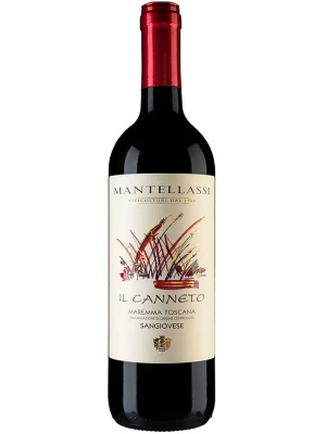 Вино Mantellassi, Il Canneto, Maremma Toscana DOC 2020, 0.75 л