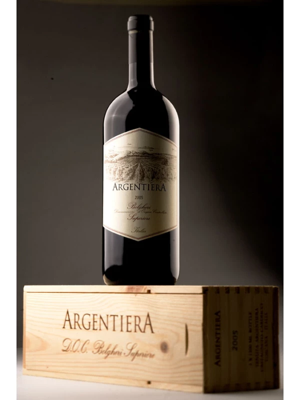 Argentiera Bolgheri Superiore DOC, wooden box