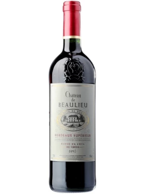 Вино Chateau de Beaulieu, Bordeaux Superieur AOC 2012, 0.75 л