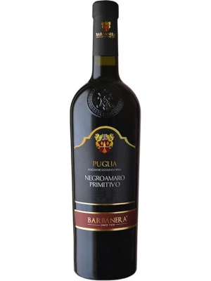 Вино Barbanera Since 1938, Negroamaro-Primitivo, Puglia IGT 0.75 л