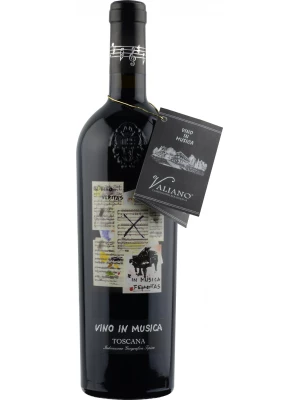 Вино Valiano, Vino In Musica, Toscana IGT 0.75 л
