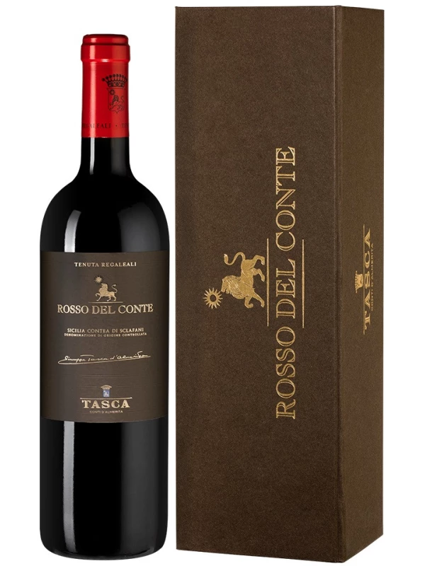 Tasca d'Almerita, Rosso del Conte DOC gift box