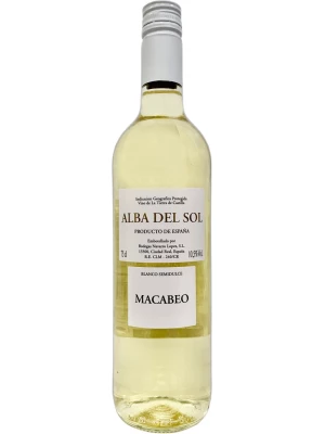 Вино Alba del Sol Macabeo, Tierra de Castilla IGP 0.75 л