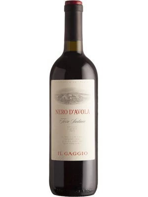 Вино Natale Verga, Il Gaggio Nero d'Avola, Terre Siciliane IGT 2018, 0.75 л