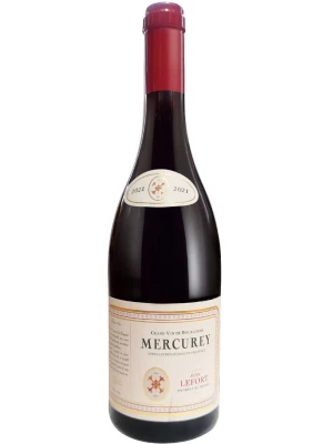 Вино Jean Lefort, Mercurey AOP Rouge 2021, 0.75 л