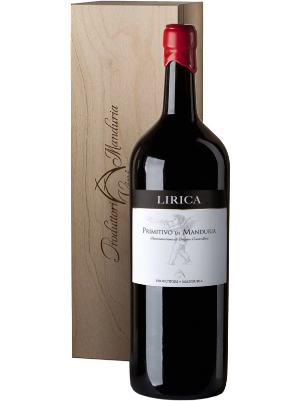 Produttori di Manduria, Lirica Primitivo di Manduria DOP, wooden box