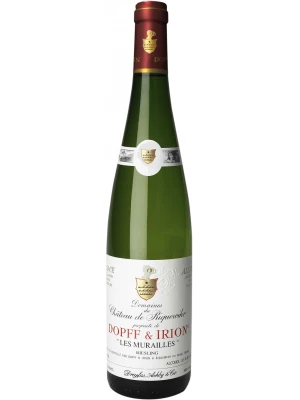 Вино Dopff & Irion, Domaines du Chateu de Riquewihr, Les Murailles Riesling, Alsace AOC 2018, 0.75 л