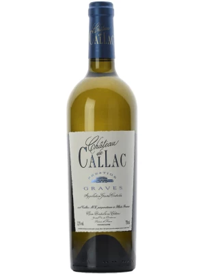 Вино Chateau de Callac Prestige Blanc, Graves AOC 2022, 0.75 л