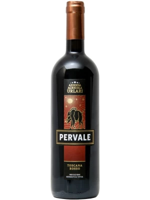 Вино Urlari, Pervale Toscana Rosso IGT 2016, 0.75 л