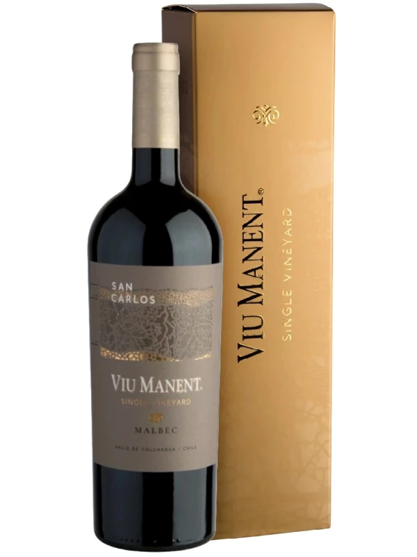 Viu Manent, Single Vineyard Malbec, Colchagua Valley DO, gift box