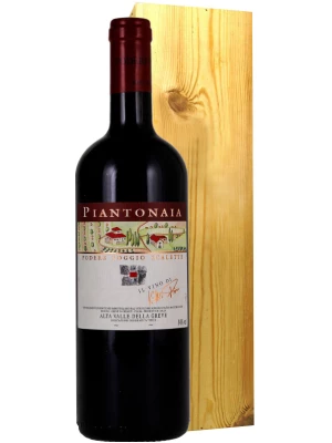 Вино Piantonaia, Alta Valle della Greve IGT, wooden box 2017, 1.5 л