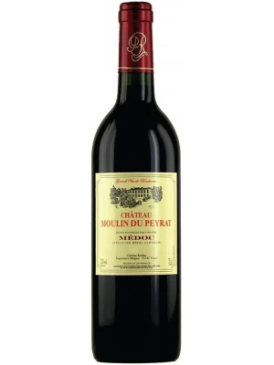 Вино Chateau Moulin du Peyrat, Medoc AOC 2010, 0.75 л