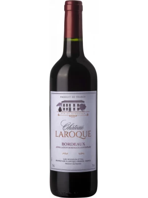 Вино Chateau Laroque, Bordeaux AOC 2016, 0.75 л