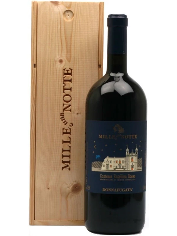 Donnafugata, Mille e una Notte, Contessa Entellina DOC, wooden box