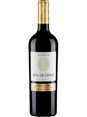 Вино Sol de Chile Cabernet Sauvignon Reserva 2019, 0.75 л