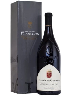 Вино Domaine des Chanssaud, Chateauneuf-du-Pape AOC, wooden box 2016, 1.5 л