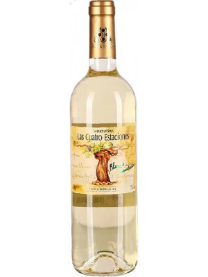 Вино Las Cuatro Estaciones Blanco Semidulce 0.75 л