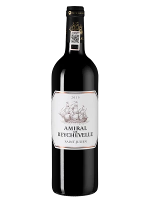 Вино Amiral de Beychevelle (Saint-Julien), Франция Chateau Beychevelle 2015, 0.75 л