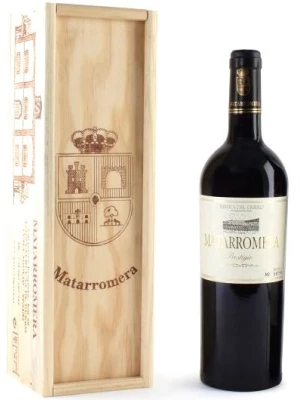 Вино Matarromera, Prestigio, Ribera del Duero DO, wooden box 2015, 0.75 л