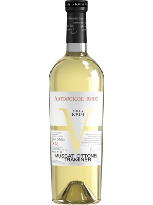 Вино Villa Krim, Author's Collection Muscat Ottonel-Traminer 0.75 л