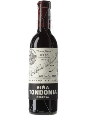 Вино Vina Tondonia Reserva, Rioja DOC 2012, 0.375 л
