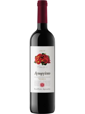 Вино Greek Wine Cellars, Flowers Agiorgitiko, Nemea PDO 2019, 0.75 л
