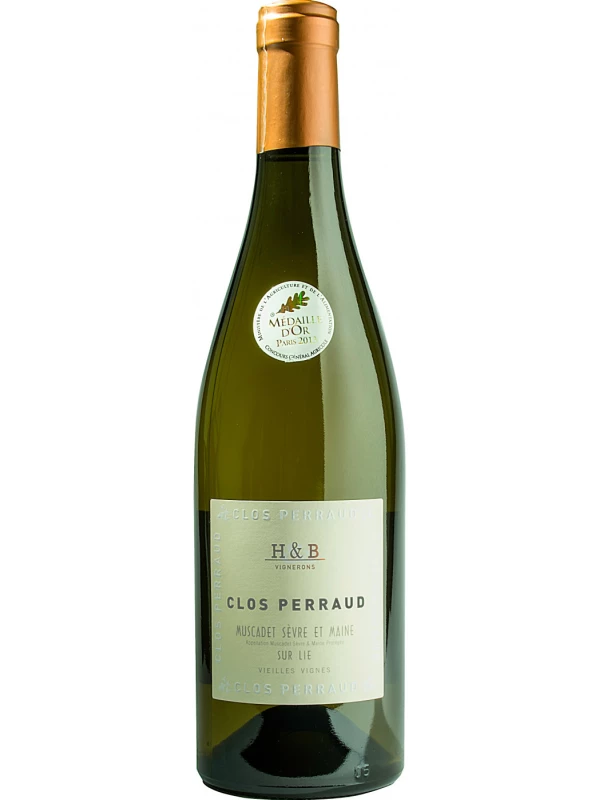 Huteau Boulanger, Clos Perraud Muscadet Sevre et Maine AOP sur Lie