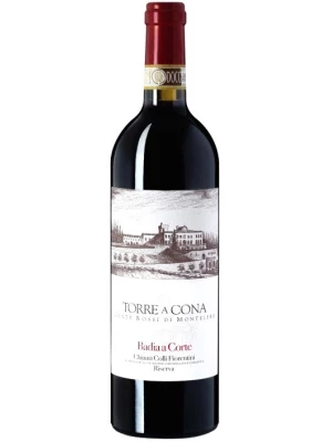 Вино Torre a Cona, Badia a Corte Chianti Colli Fiorentini Riserva DOCG 2018, 0.75 л