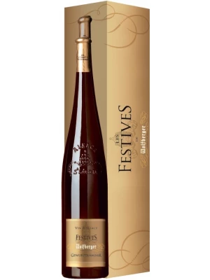 Вино Wolfberger, Les Festives Gewurztraminer, Alsace AOC gift box 2016, 1.5 л