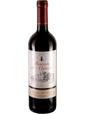 Вино Baron de Vatoit Rouge Moelleux 0.75 л