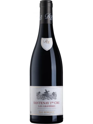 Вино P. & L. Borgeot, Santenay 1er Cru Les Gravieres AOC 2022, 0.75 л
